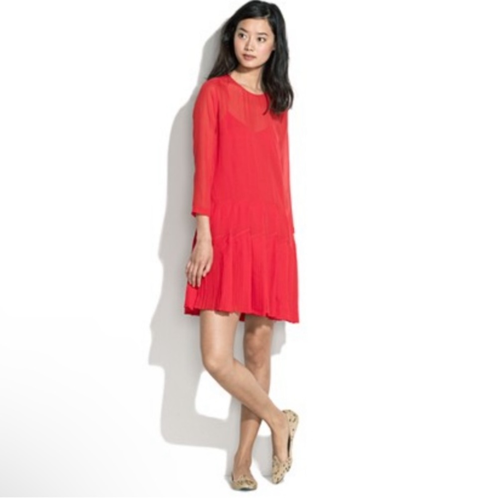 Alexa Chung for Madewell Carine Silk Dress